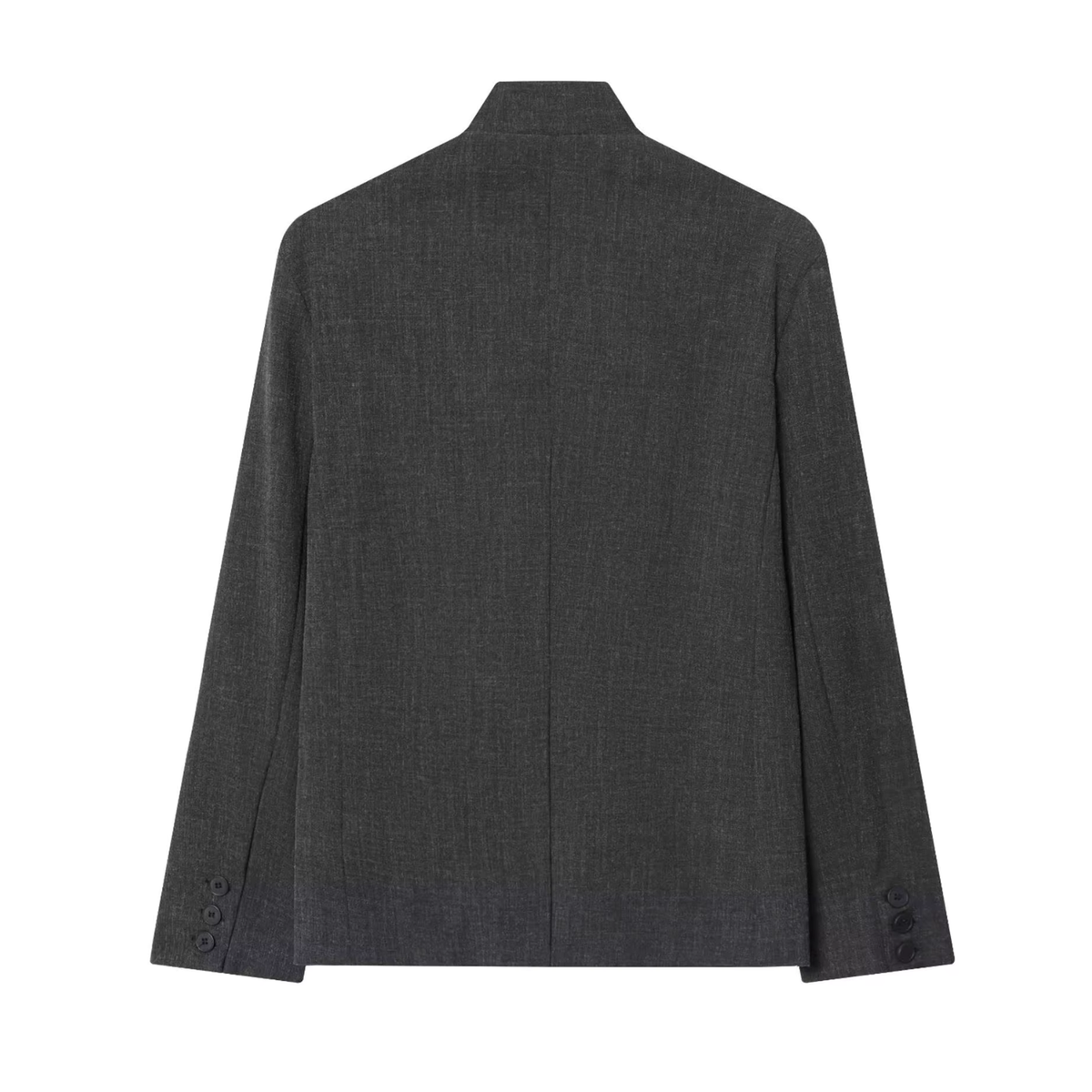 Blazer mit Stehkragen & Ein-Knopf-Verschluss
