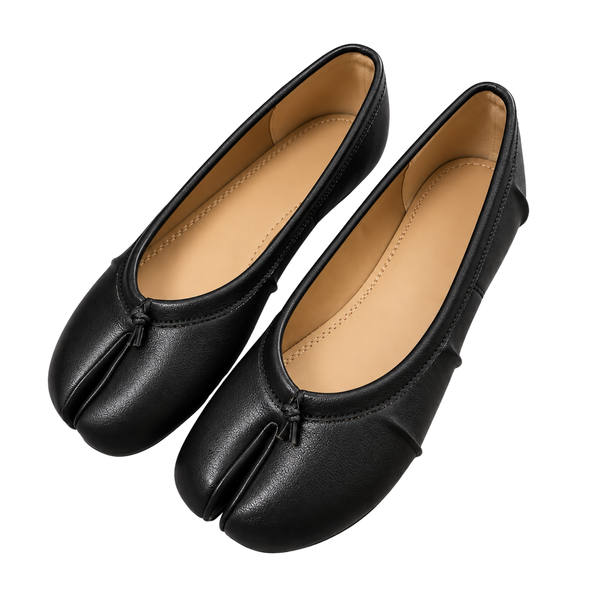 Split-Toe Ballerinas – Flache Ballerina