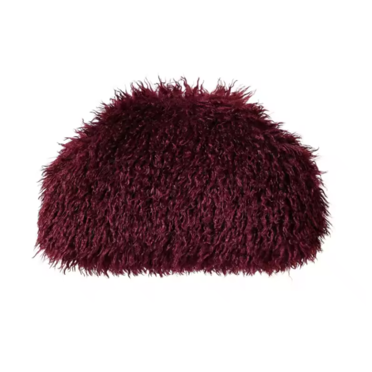 Oversized Plüsch Clutch – Flauschige Damen Tasche