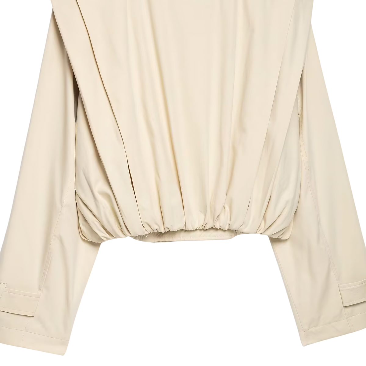 Cropped Trenchjacke Beige – Kurze Damen Übergangsjacke