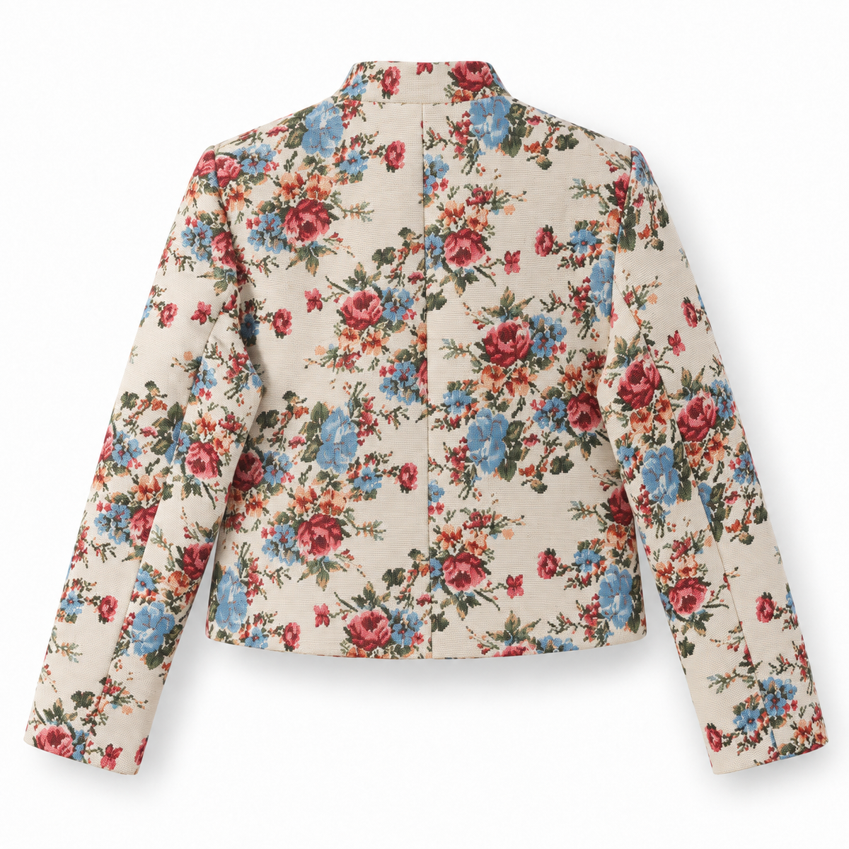 Blumenjacke Damen mit Stehkragen
