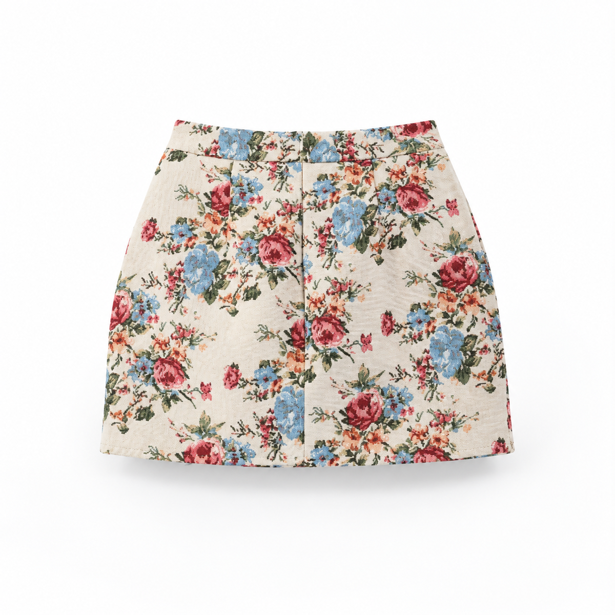 Blumen Minirock Damen – Floraler Rock