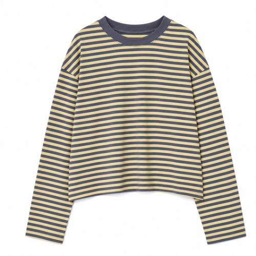 Oversize Streifen Longsleeve