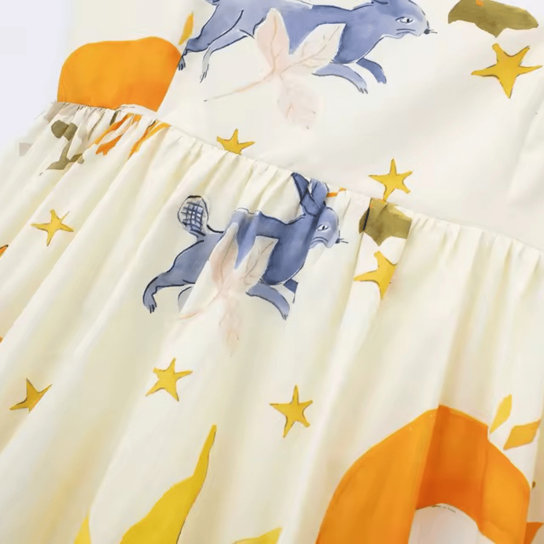 Ballonkleid mit Print - Fav Avenue