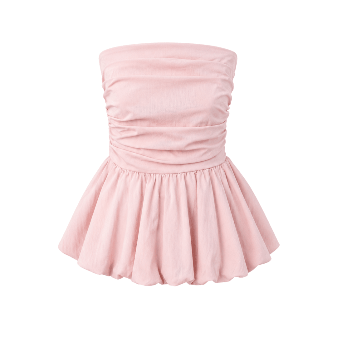 Bandeau Top mit Volant - Fav Avenue