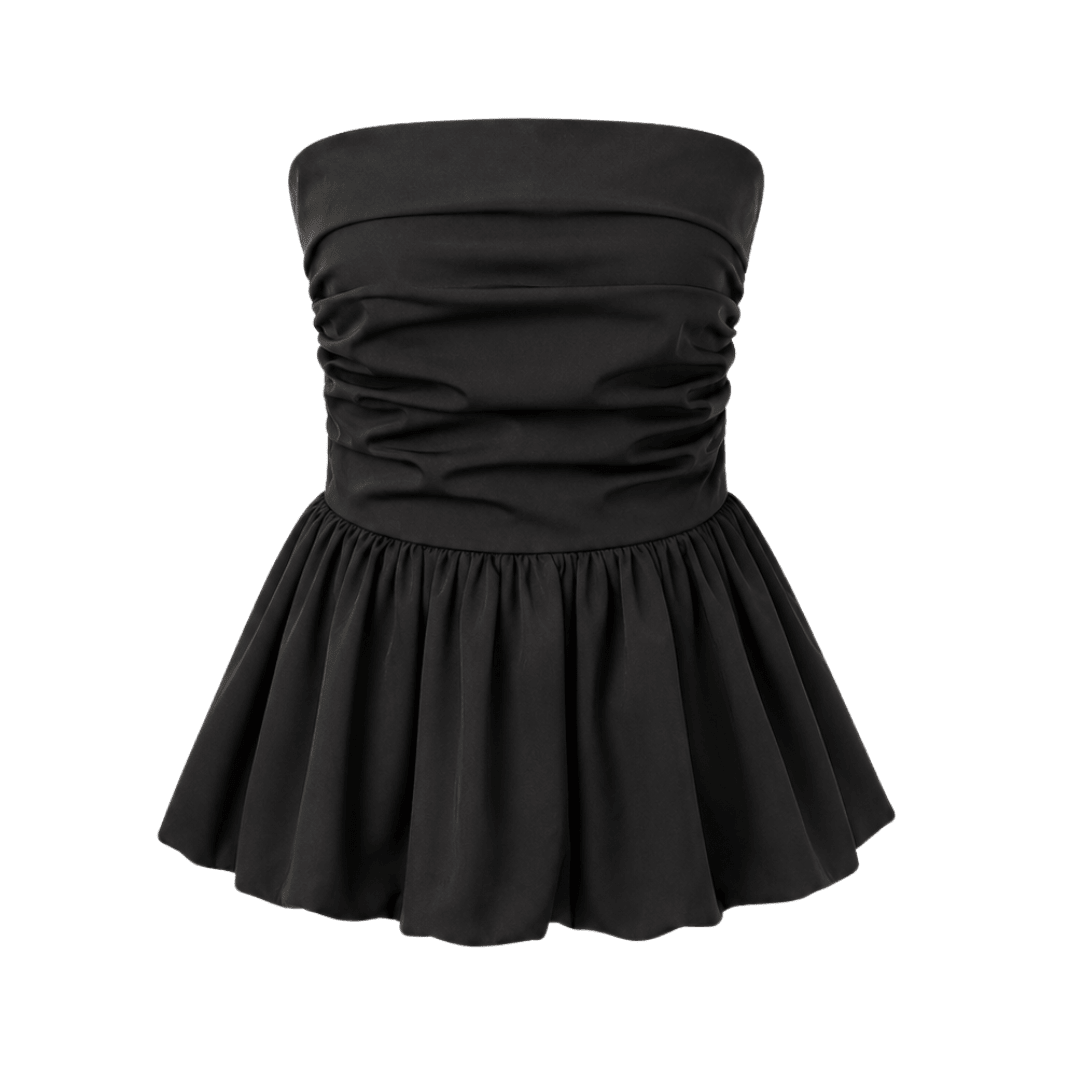 Bandeau Top mit Volant - Fav Avenue