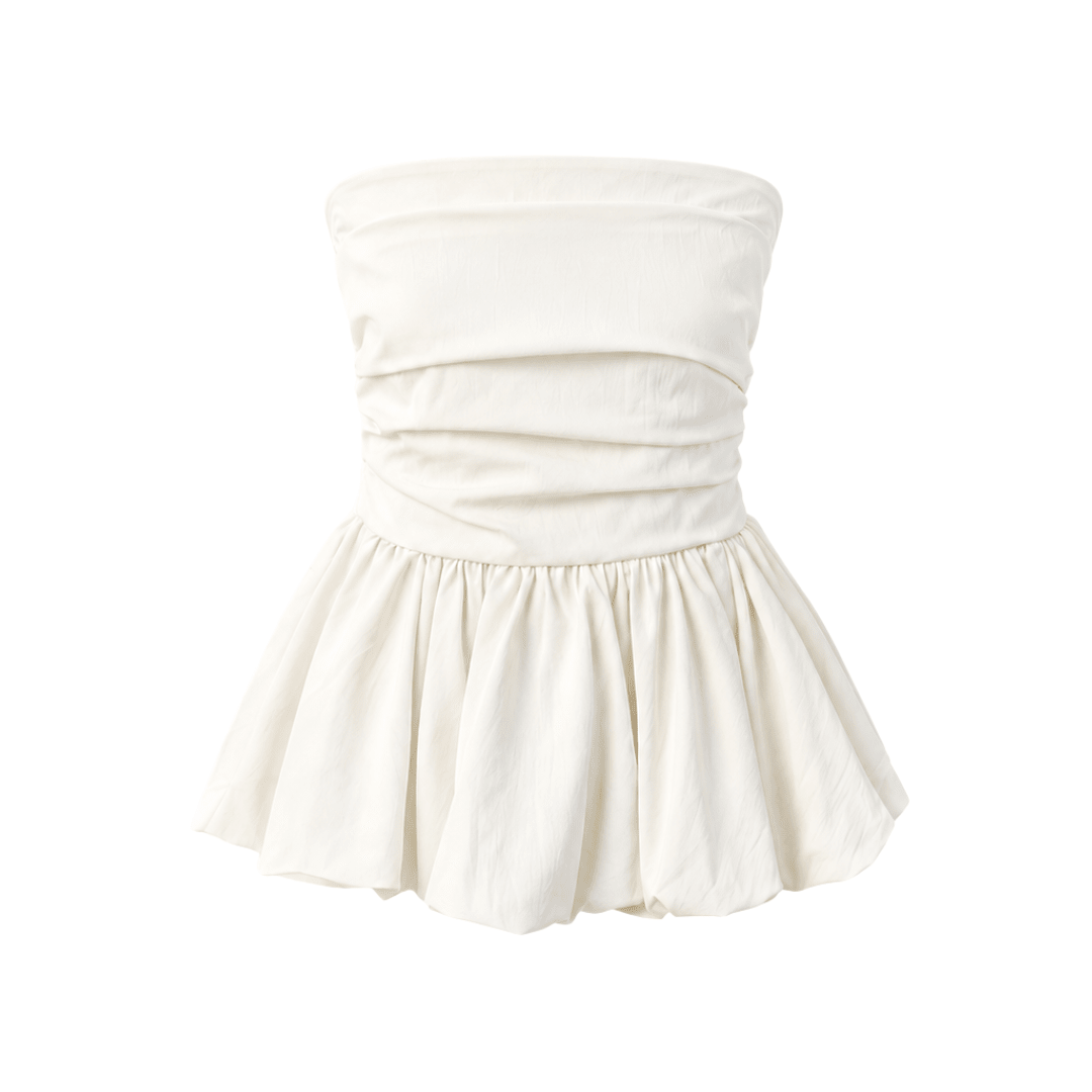 Bandeau Top mit Volant - Fav Avenue