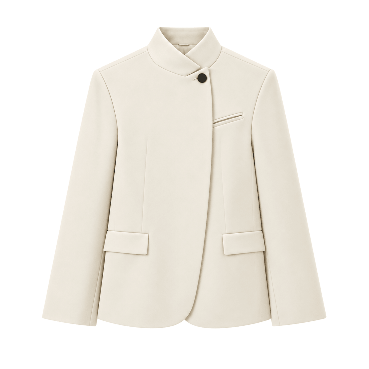 Blazer mit Stehkragen & Ein-Knopf-Verschluss - Fav Avenue
