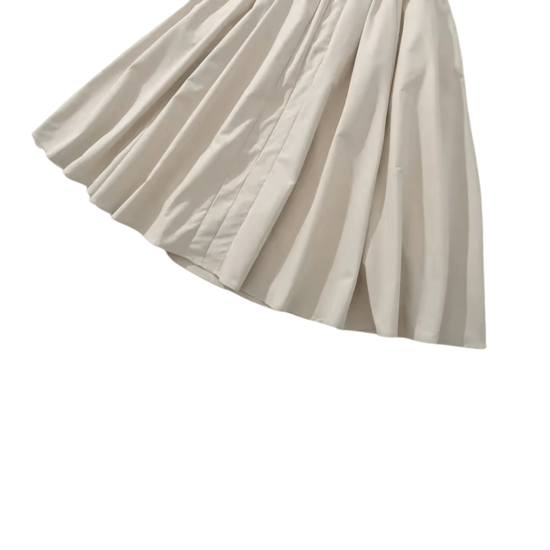 Elegantes A - Linien Midi Kleid mit Rückenausschnitt - Fav Avenue