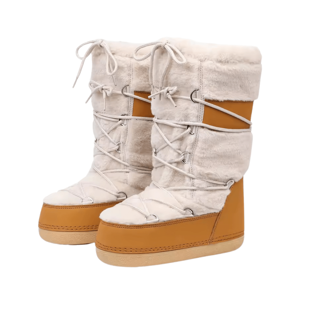Gefütterte Winterboots mit Kunstfell - Fav Avenue
