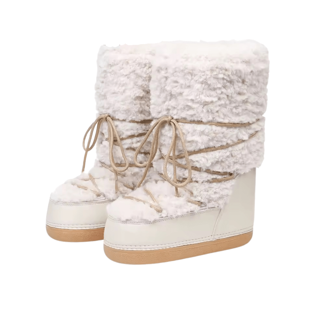 Gefütterte Winterboots mit Kunstfell - Fav Avenue