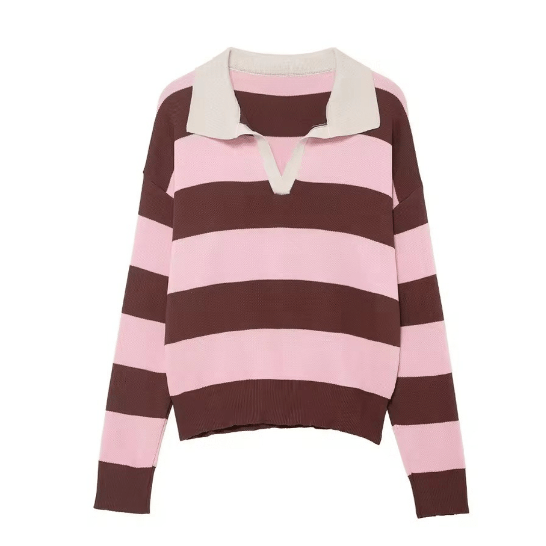 Gestreiftes Sweatshirt - Fav Avenue