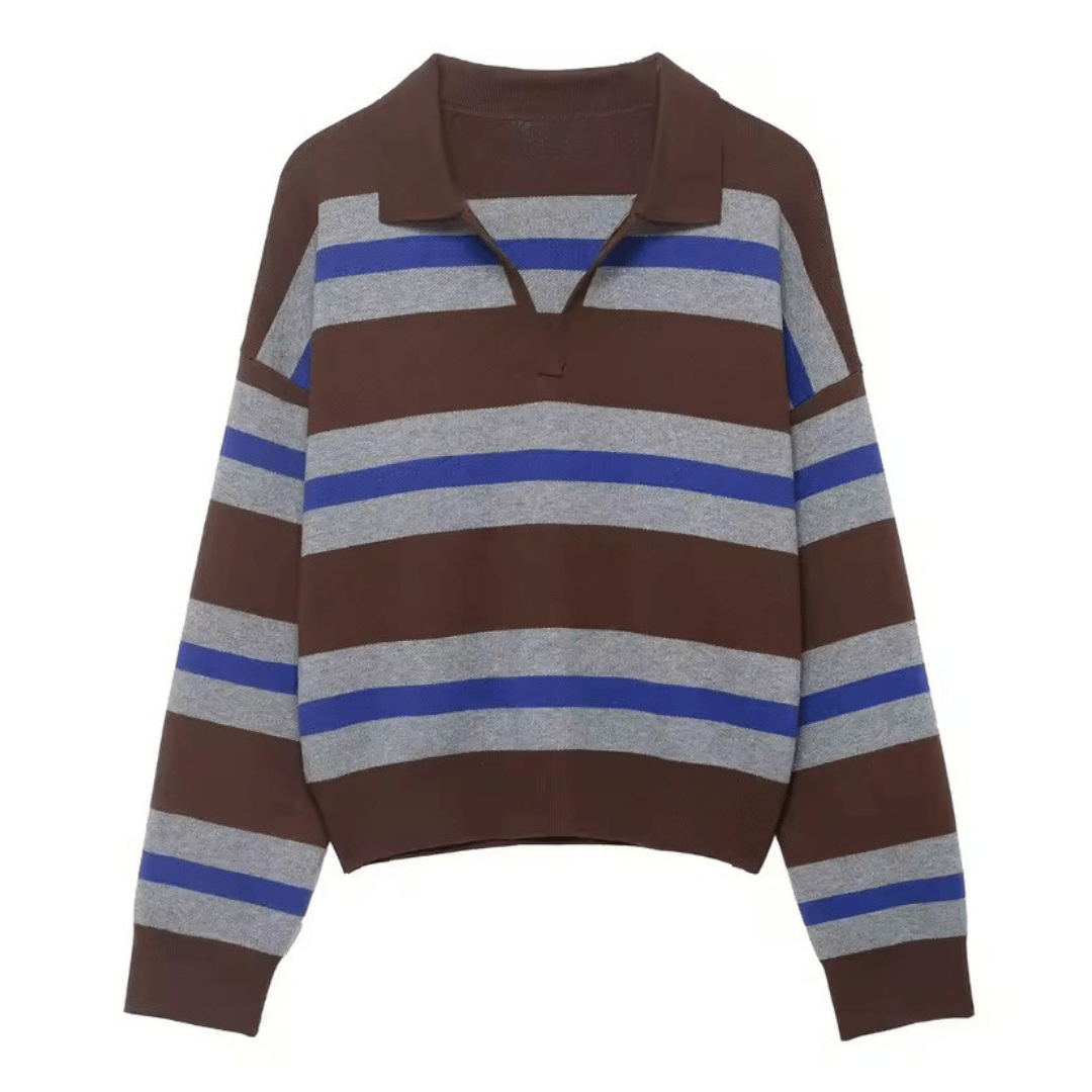 Gestreiftes Sweatshirt - Fav Avenue