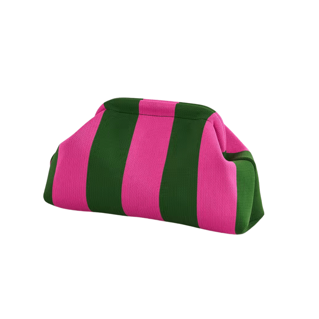 Gewebte Sommertasche mit Streifen- Design - Fav Avenue