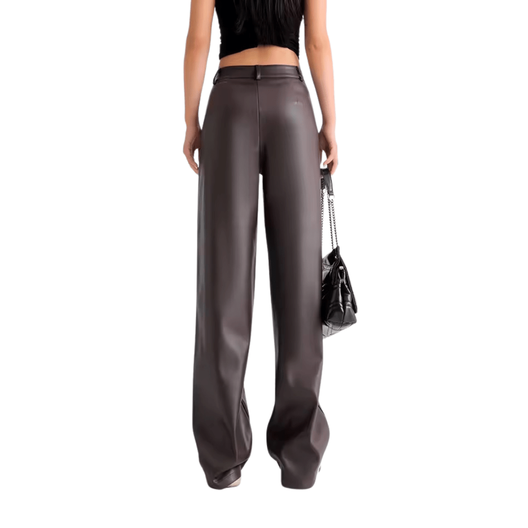 High - Waist Lederhose - Fav Avenue