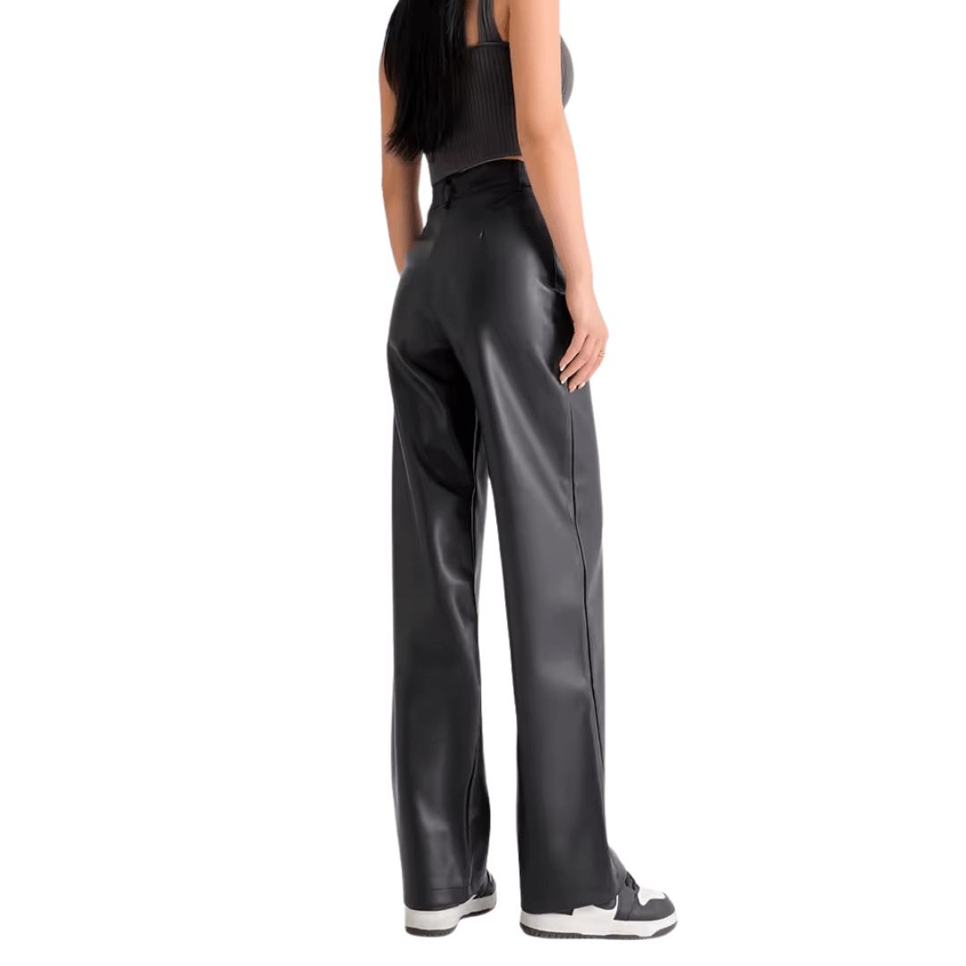 High - Waist Lederhose - Fav Avenue