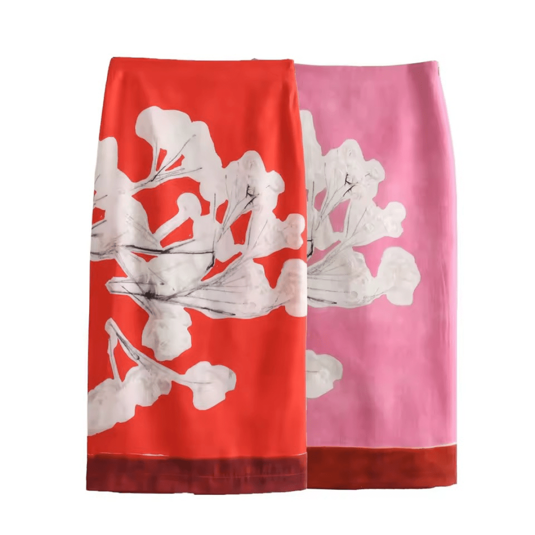 High Waist Midirock - Fav Avenue