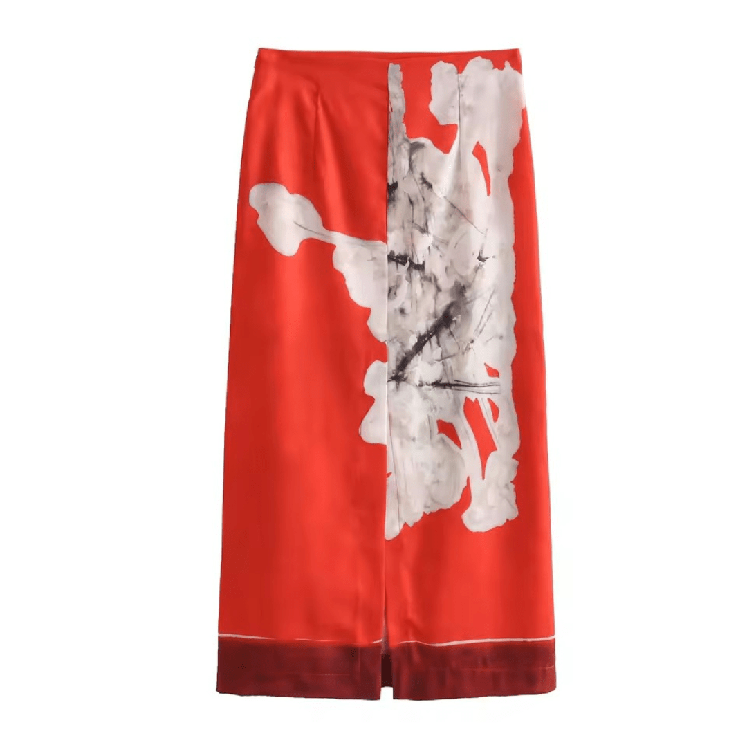 High Waist Midirock - Fav Avenue