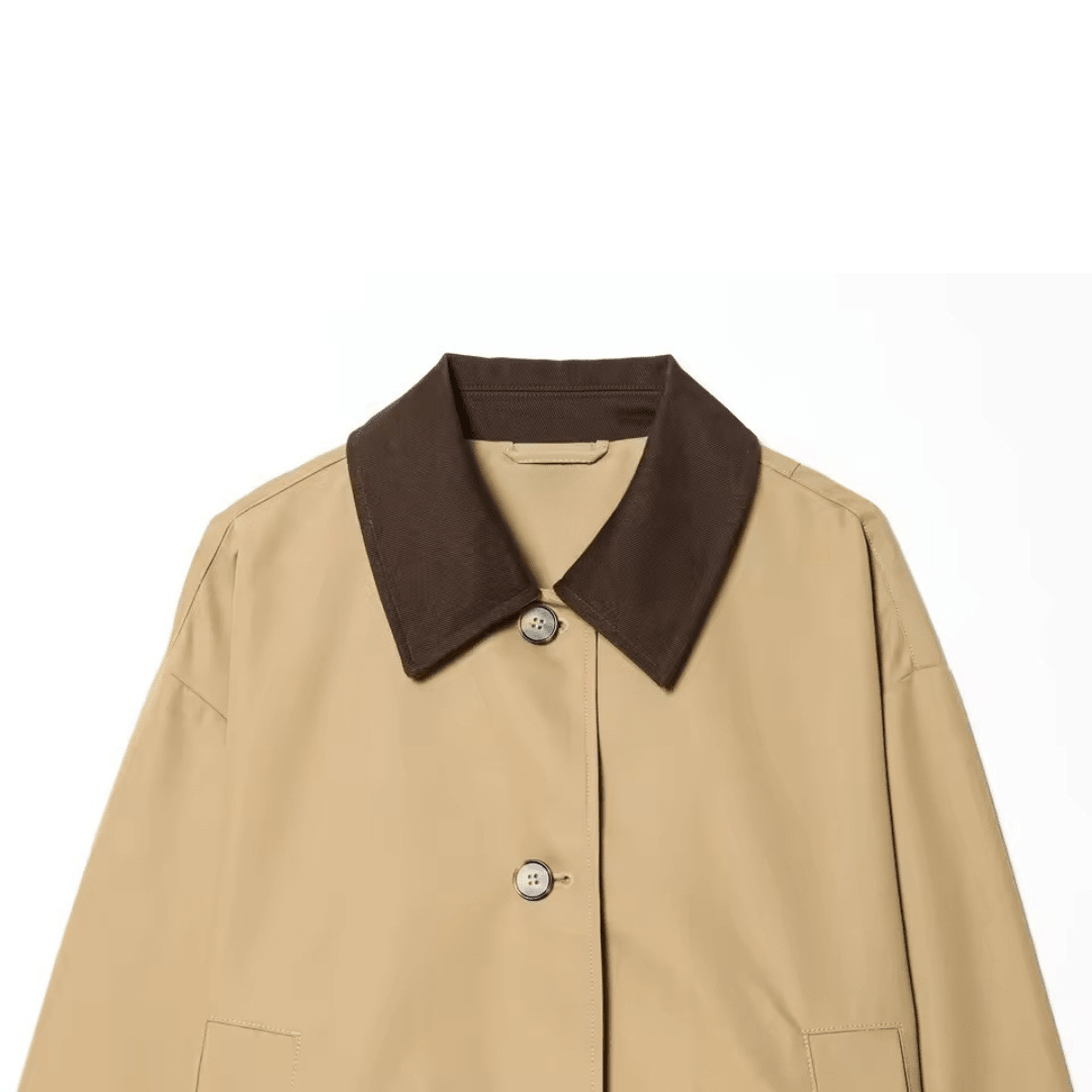 Jacke mit Kontrastkragen - Fav Avenue