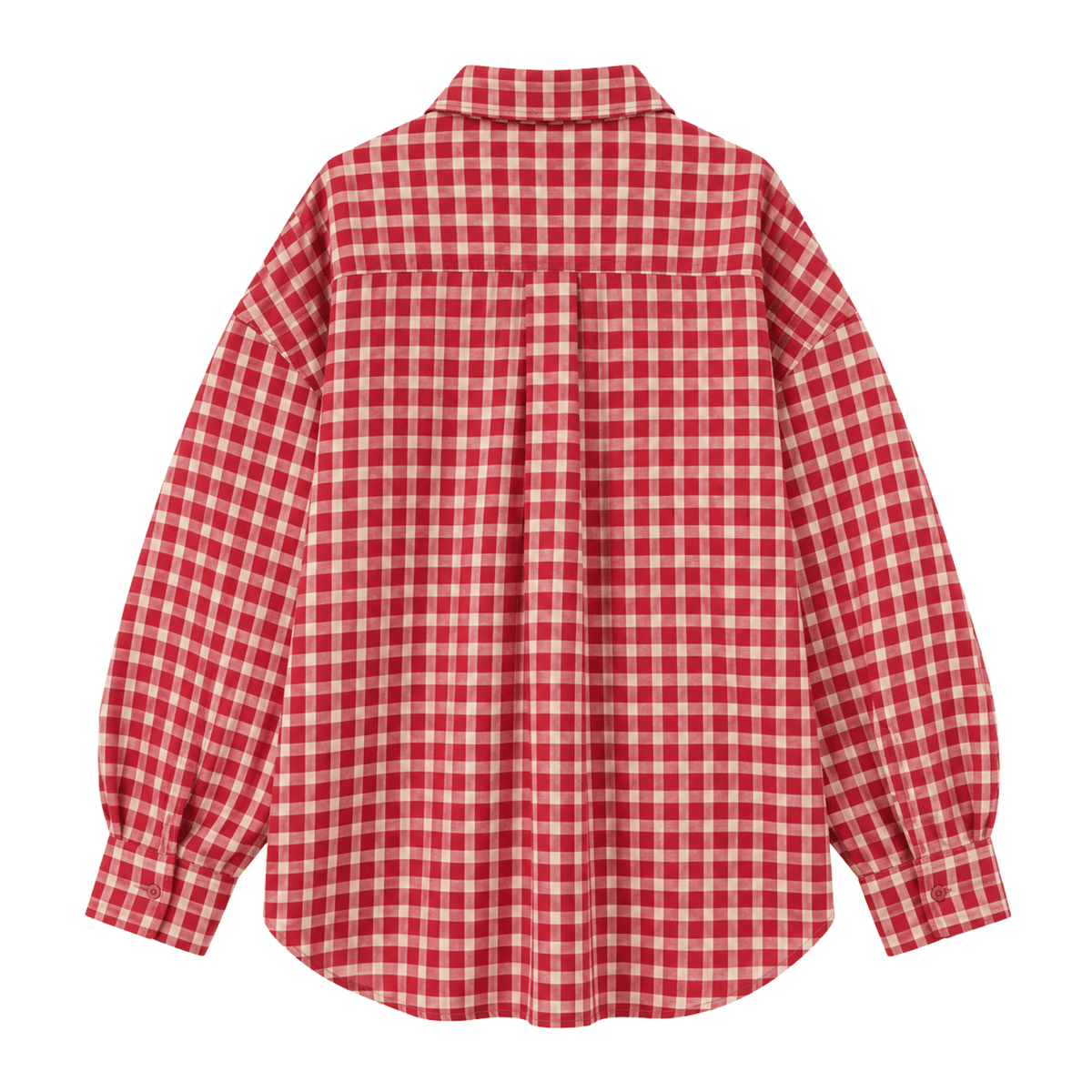 Karohemd Rot – Oversize - Fav Avenue