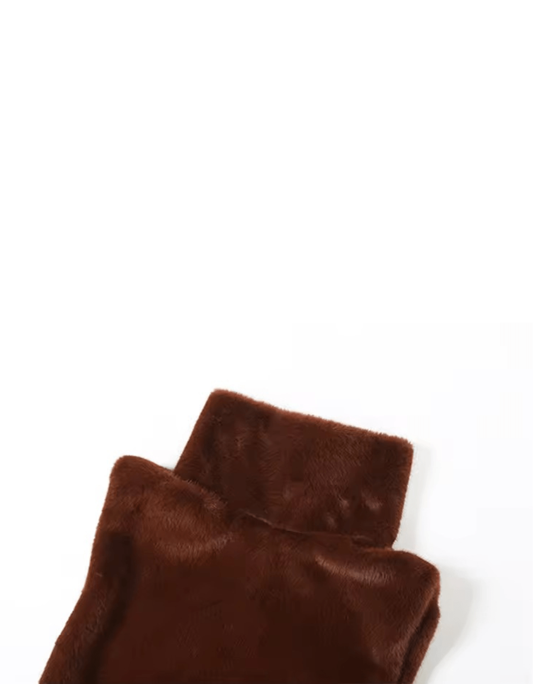 Kunstfell Rollkragen - Poncho - Fav Avenue