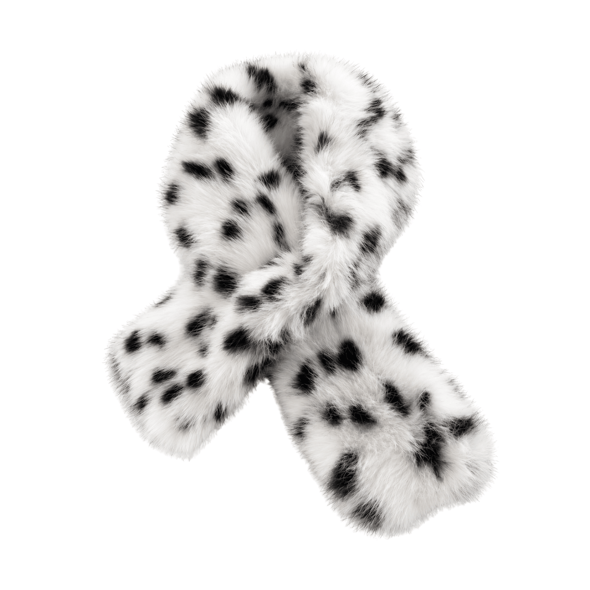 Kunstfell-Schal Damen mit Animal-Print - Fav Avenue