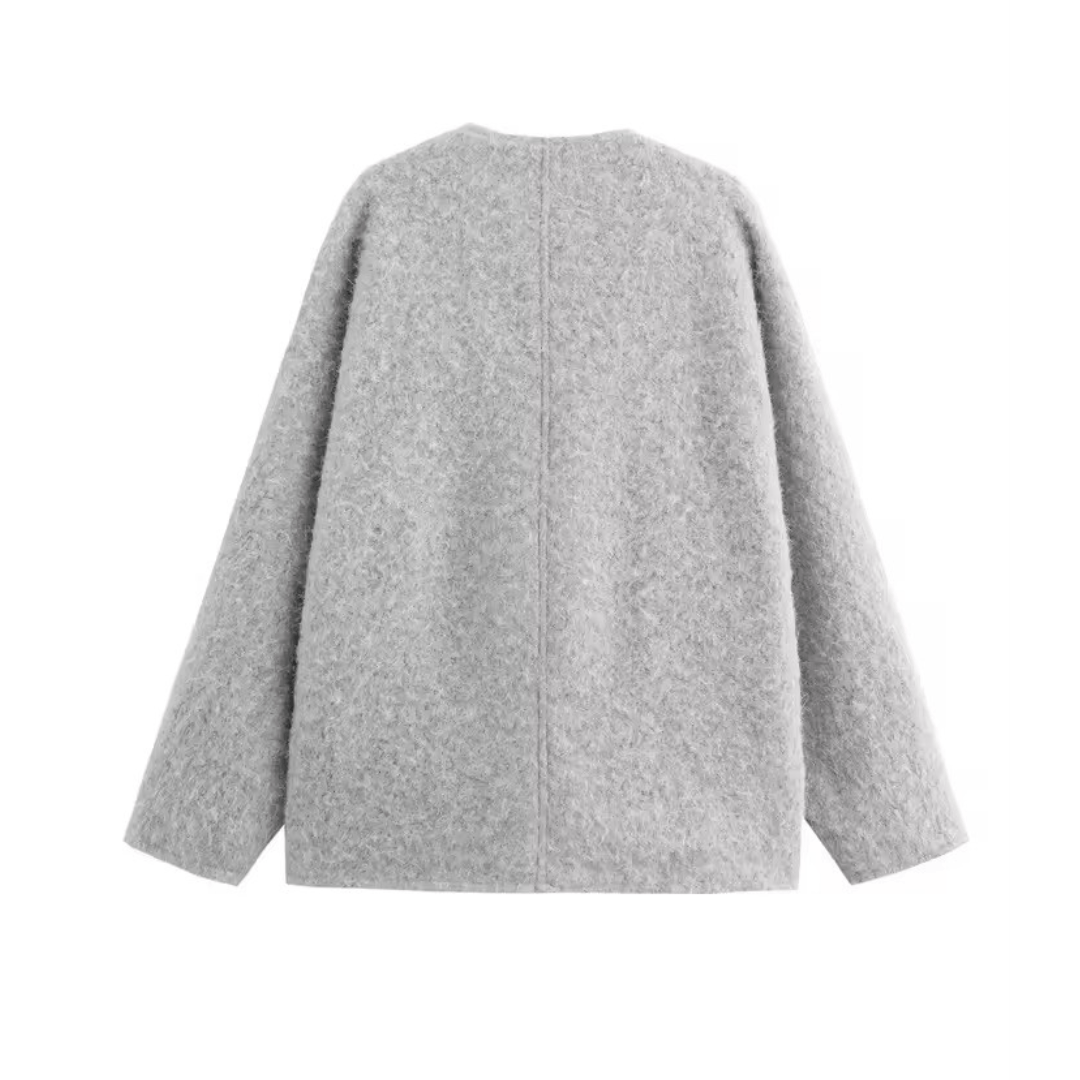 Lace - Up Cardigan mit Schleifendeteil - Fav Avenue