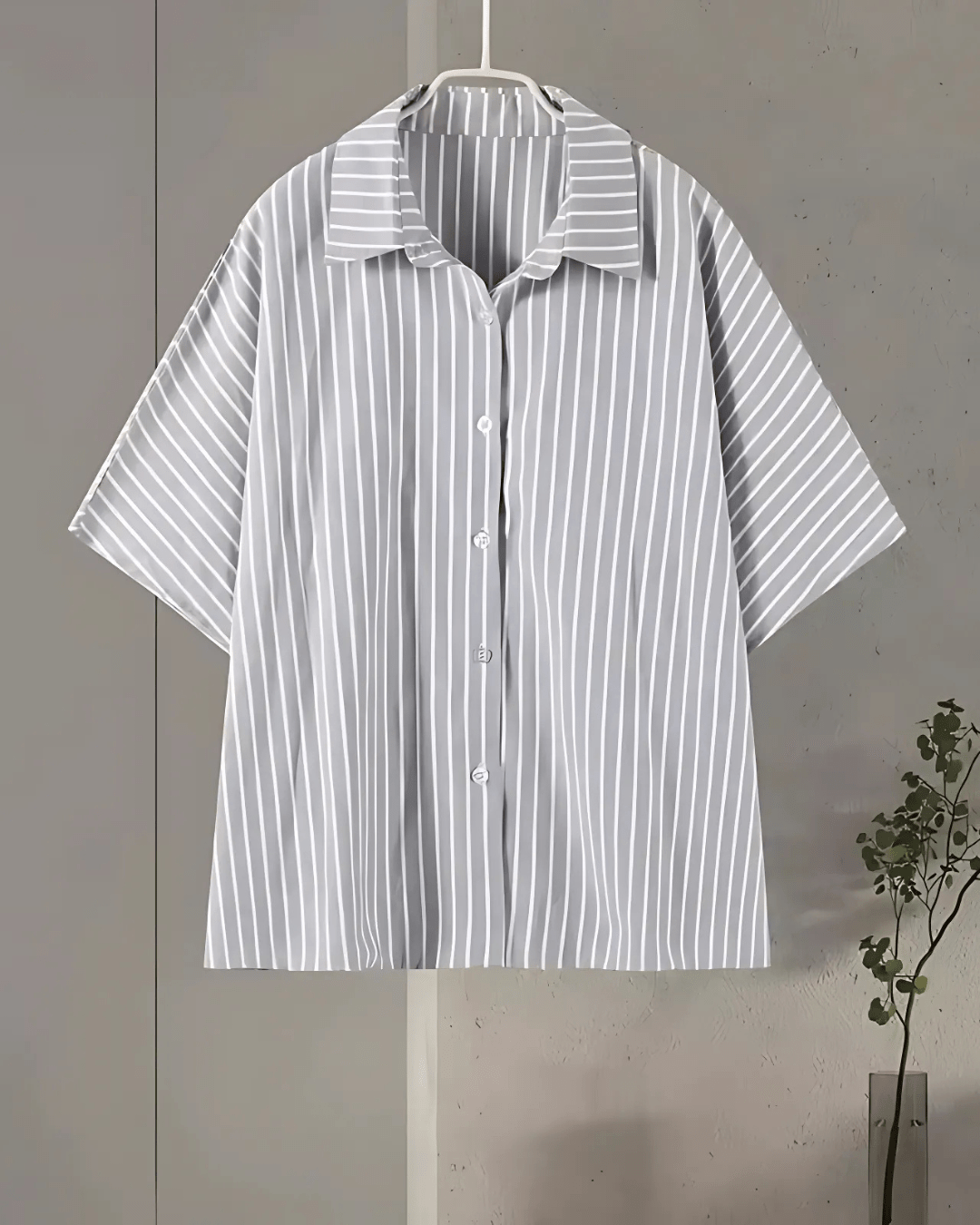 Lisa - Streifen Hemd und Shorts - Fav Avenue