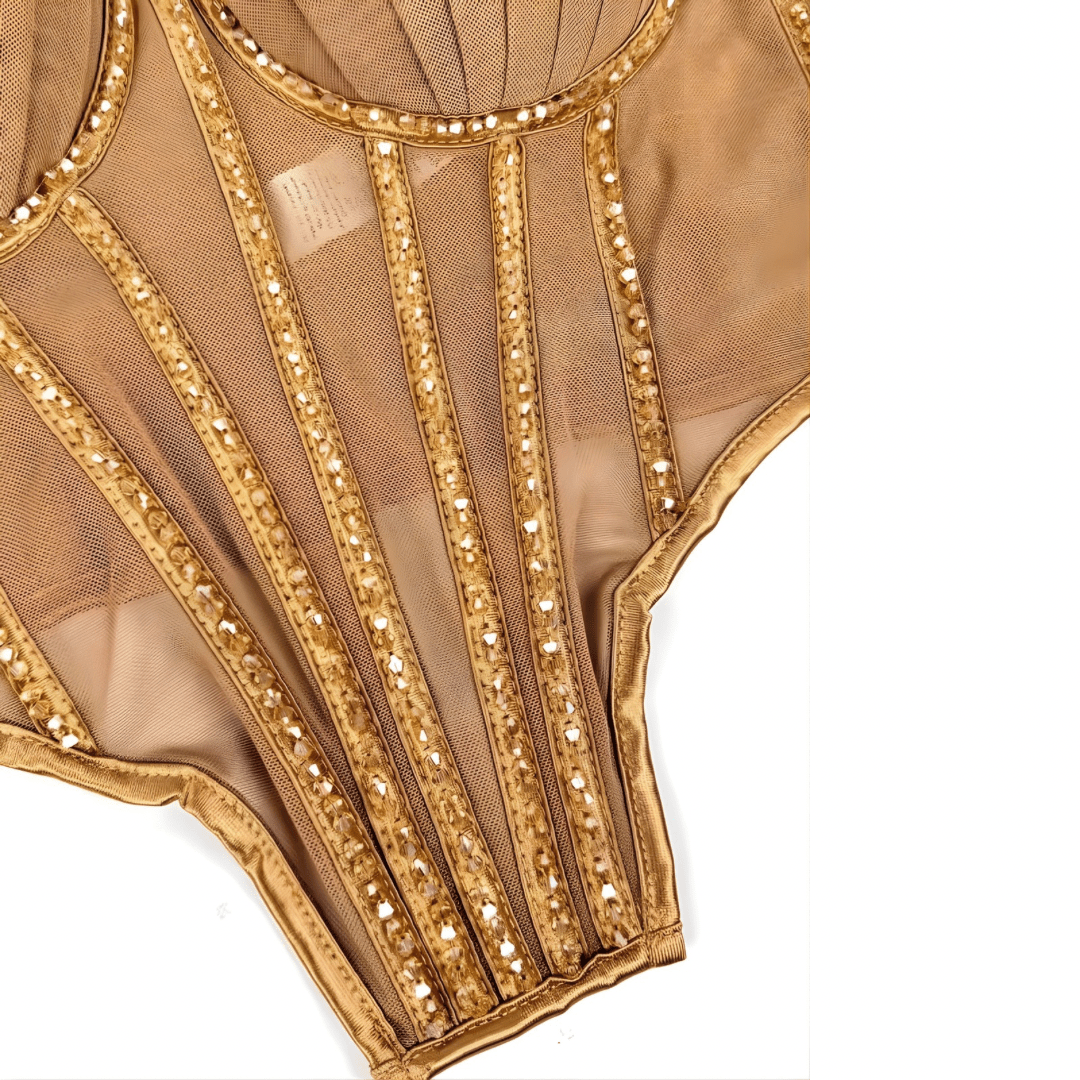 Mesh Corset Top - Fav Avenue