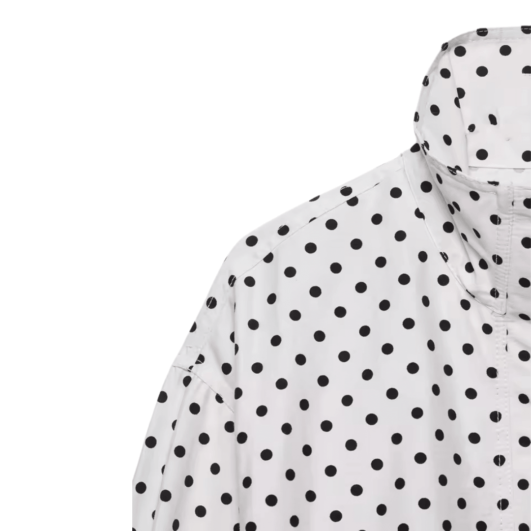 Polka Zip Jacke - Fav Avenue