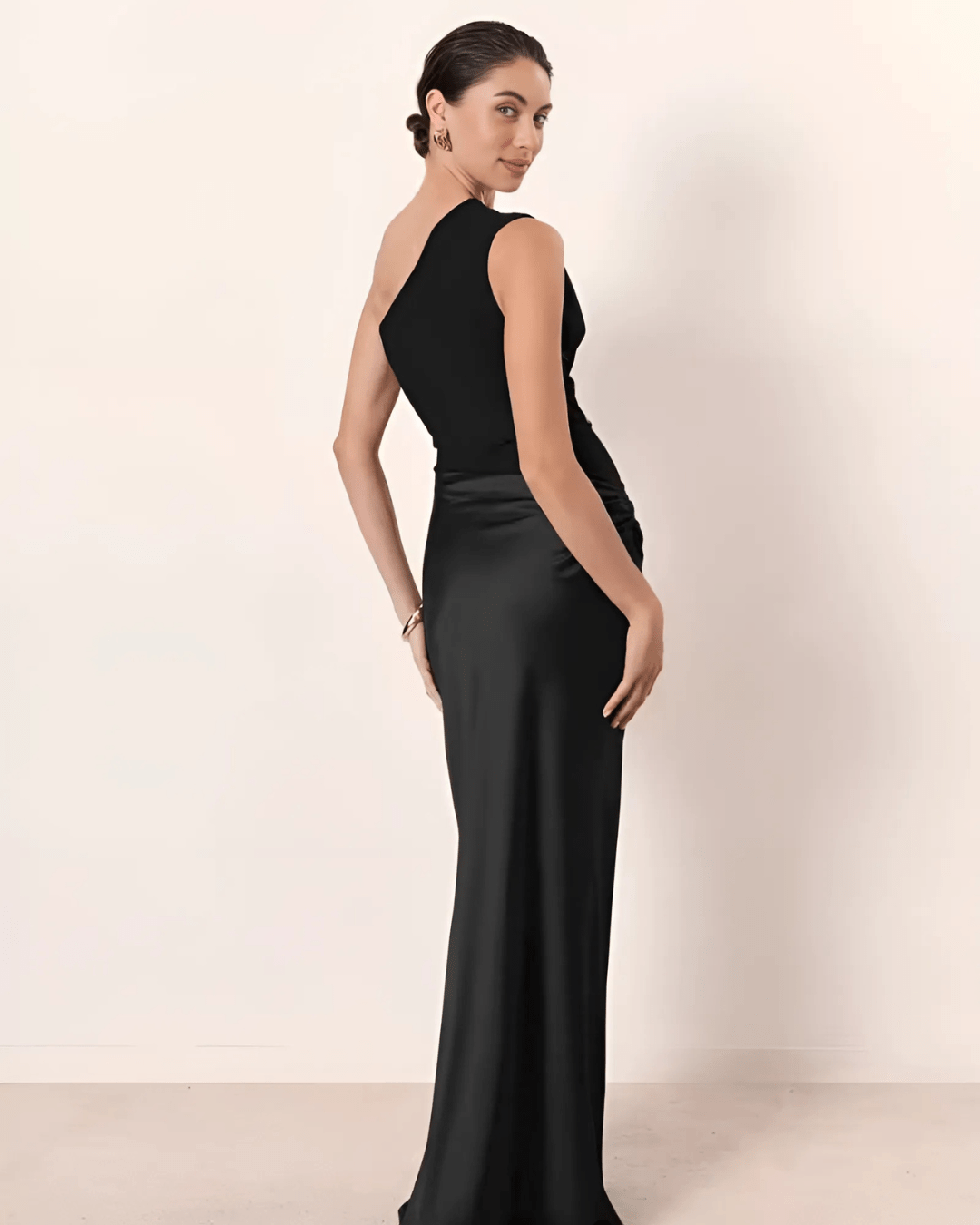 Satin Bodycon Maxi - Kleid - Fav Avenue