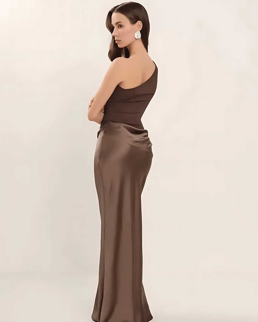 Satin Bodycon Maxi - Kleid - Fav Avenue