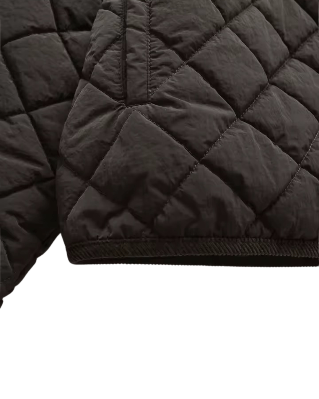 Steppjacke mit Cordkragen - Fav Avenue