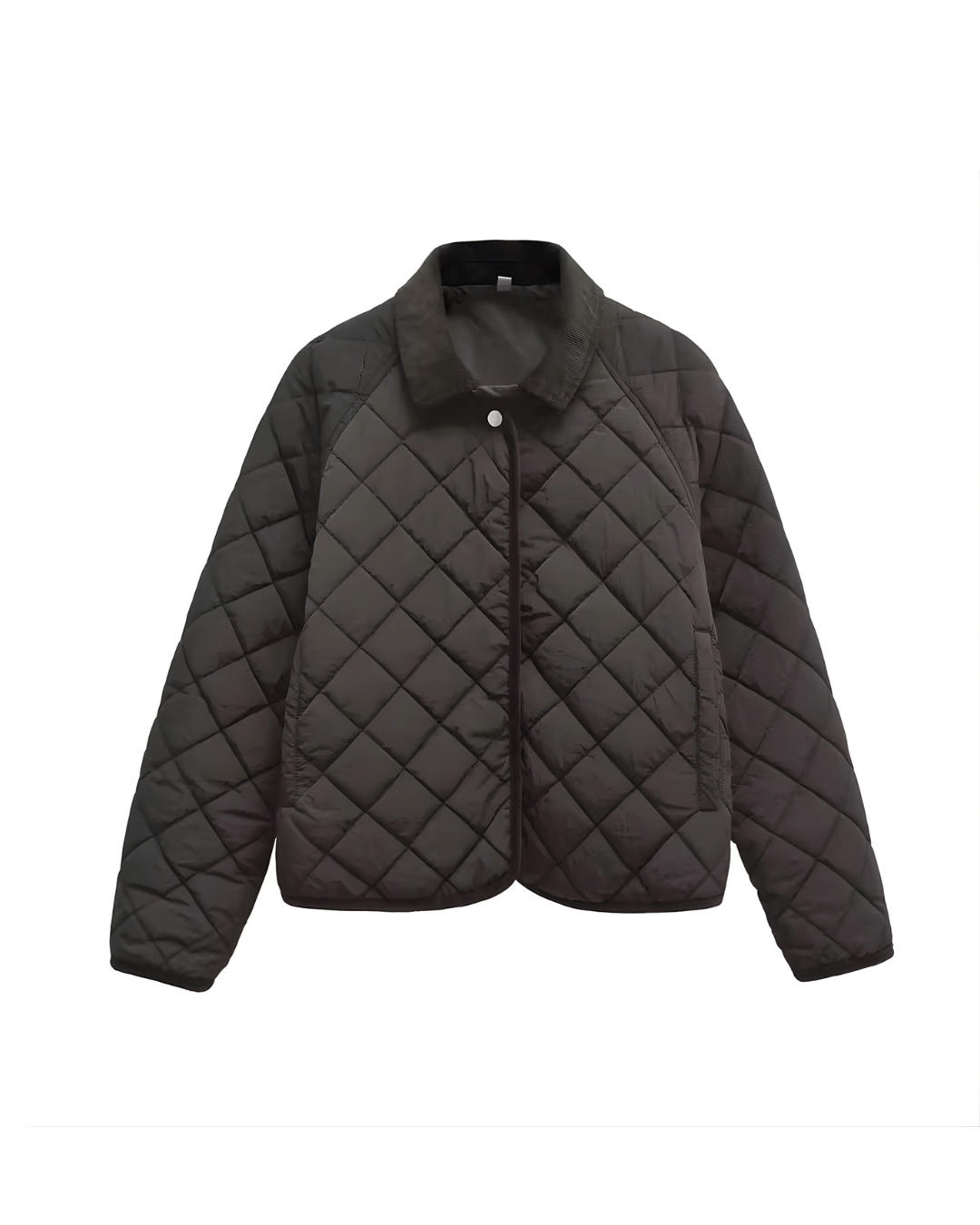 Steppjacke mit Cordkragen - Fav Avenue