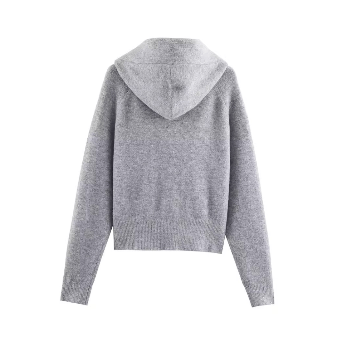 Strick - Hoodie mit Schleife - Fav Avenue