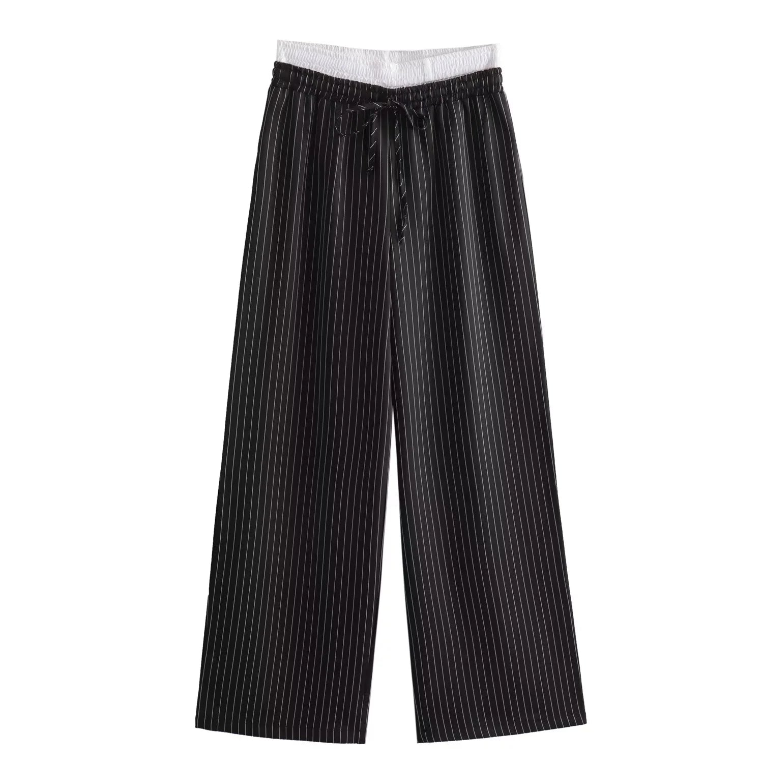 Striped Flow Pants – Weite Hose mit elastischem Bund - Fav Avenue