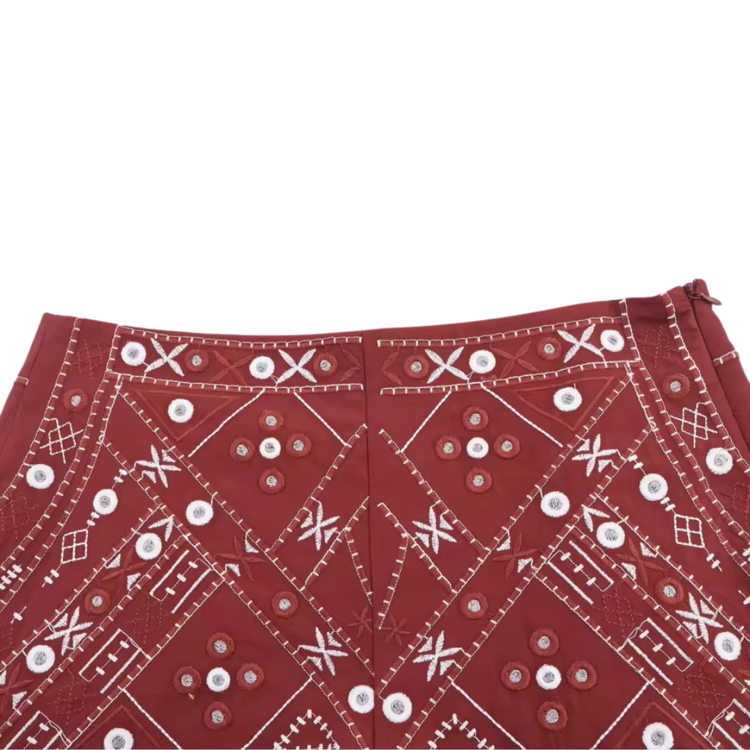 High Waist Boho Shorts