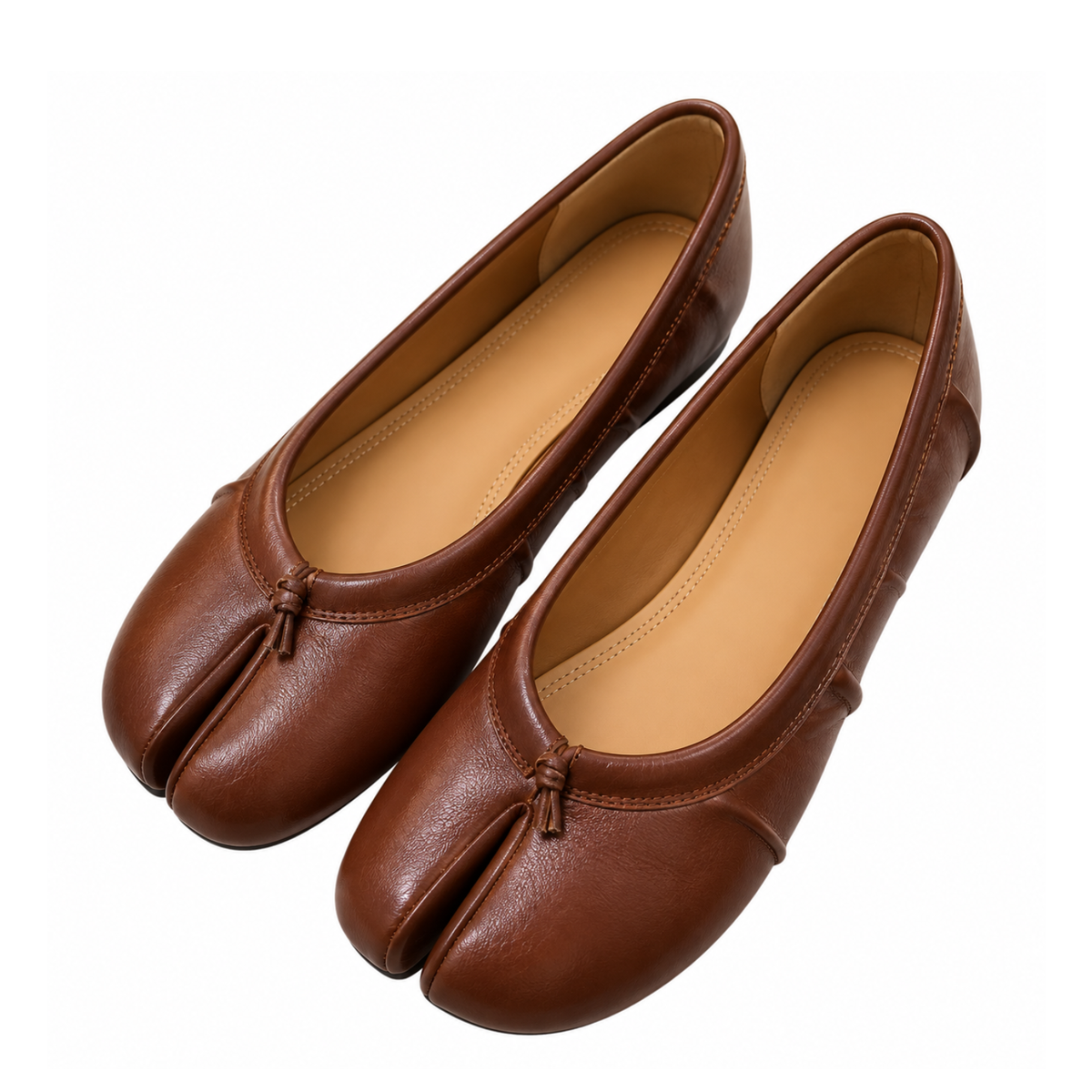Split-Toe Ballerinas – Flache Ballerina
