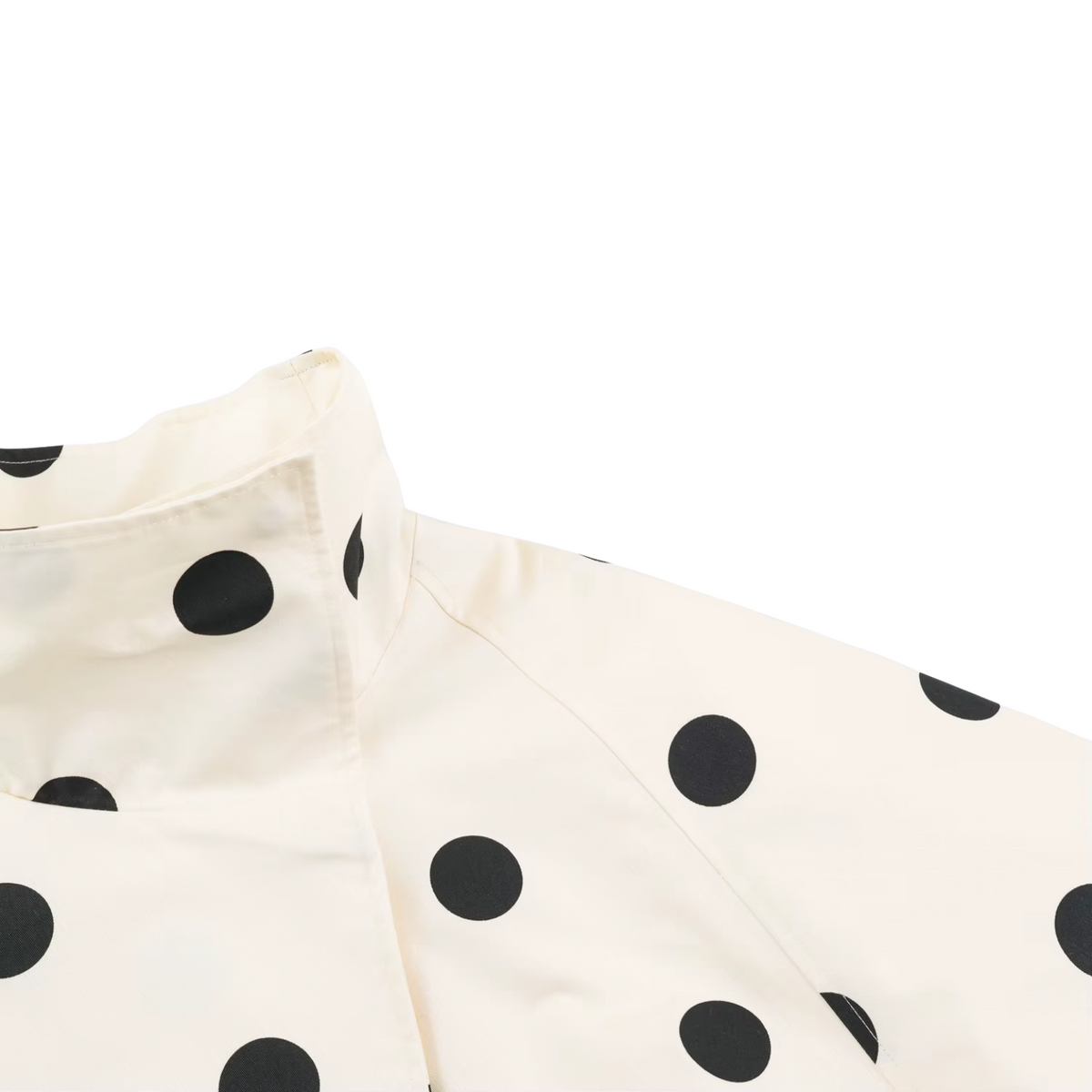 Oversize Bomberjacke Damen mit Polka Dots