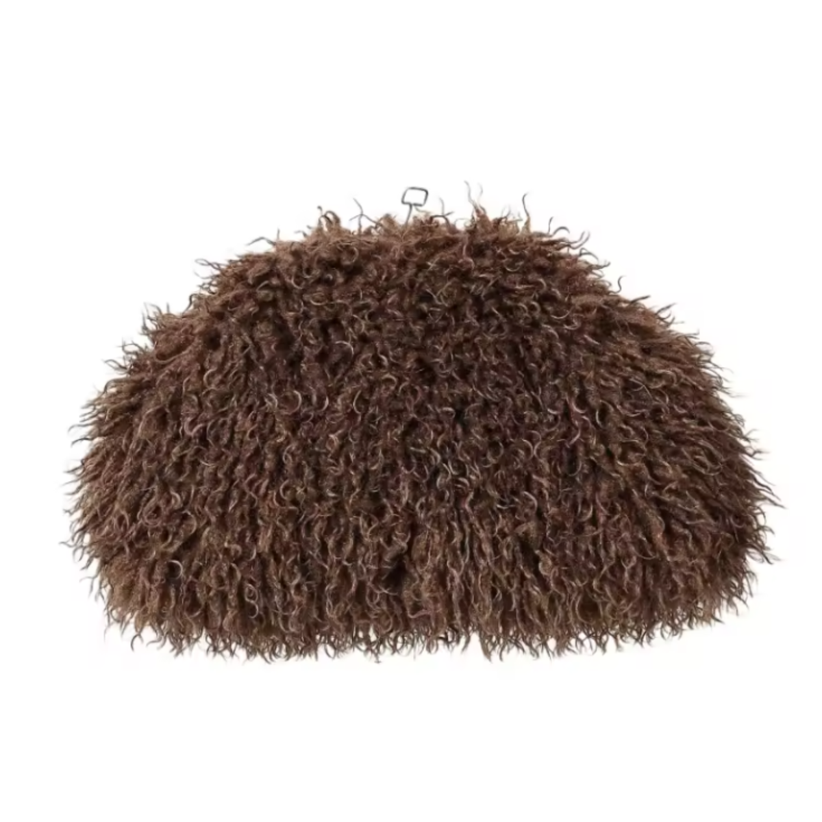 Oversized Plüsch Clutch – Flauschige Damen Tasche