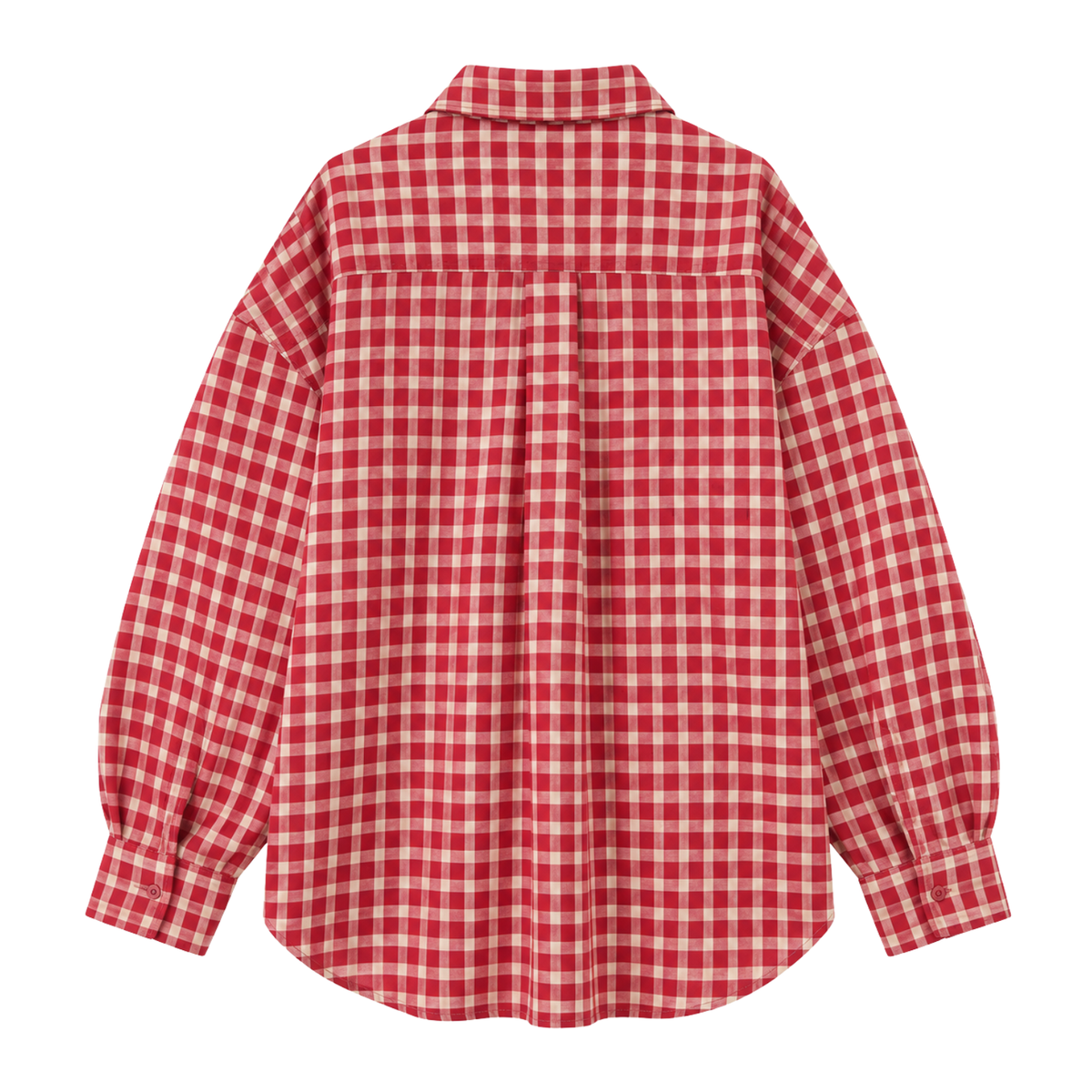 Karohemd Rot – Oversize