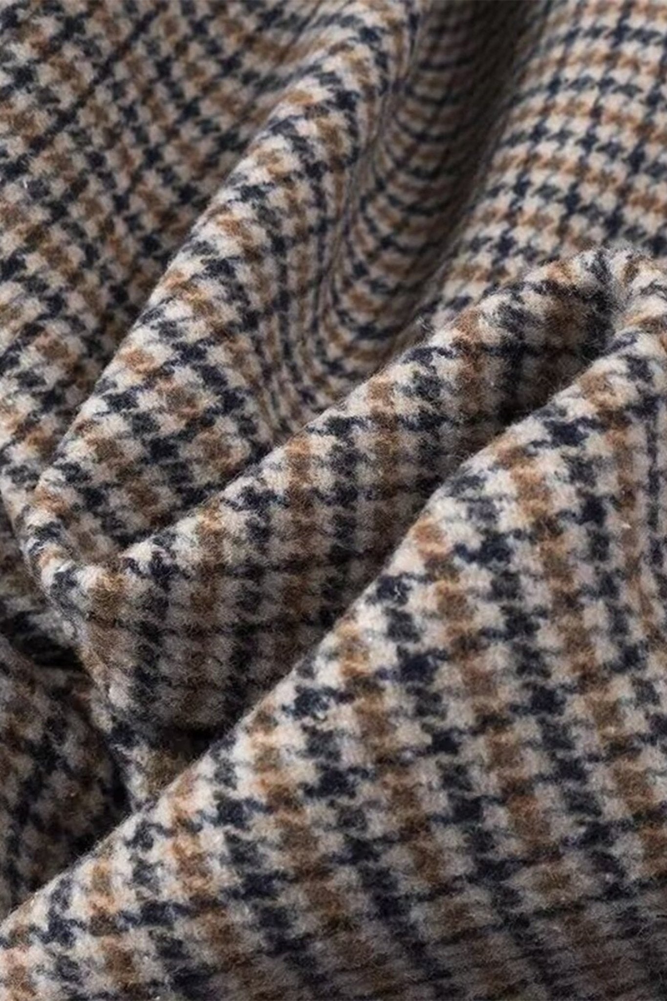 Averie – Karomantel mit Stehkragen - Fav Avenue