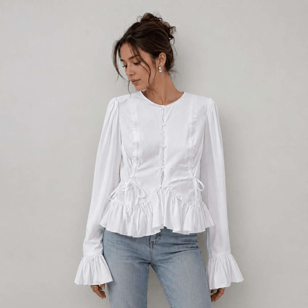 Bluse mit Rüschen - Fav Avenue