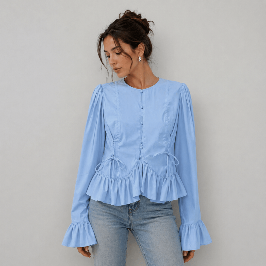 Bluse mit Rüschen - Fav Avenue