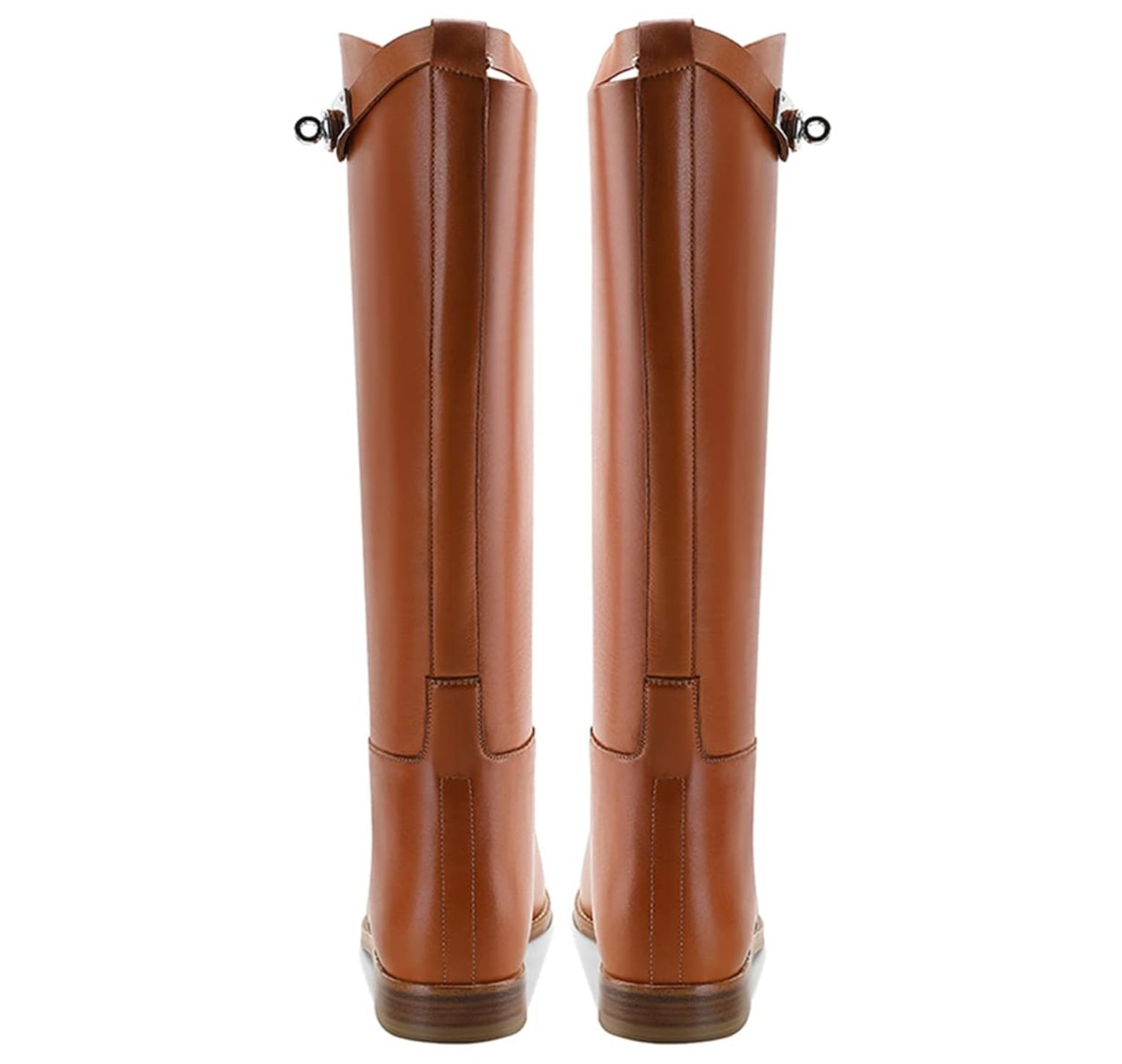 Classic Chic – Elegante Reiterstiefel mit Schnallendetail - Fav Avenue