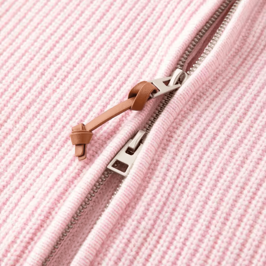 Damen Strickjacke mit Reißverschluss - Fav Avenue