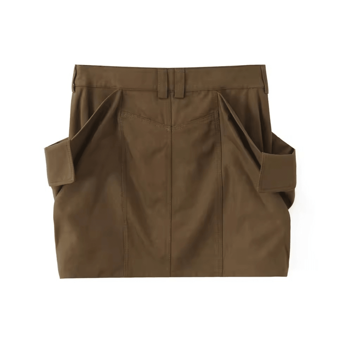 Draped Mini Skirt - Fav Avenue