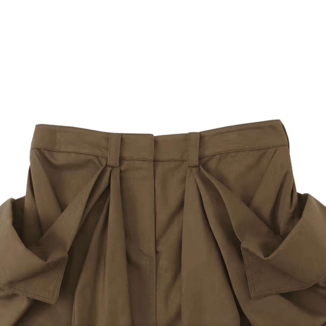 Draped Mini Skirt - Fav Avenue