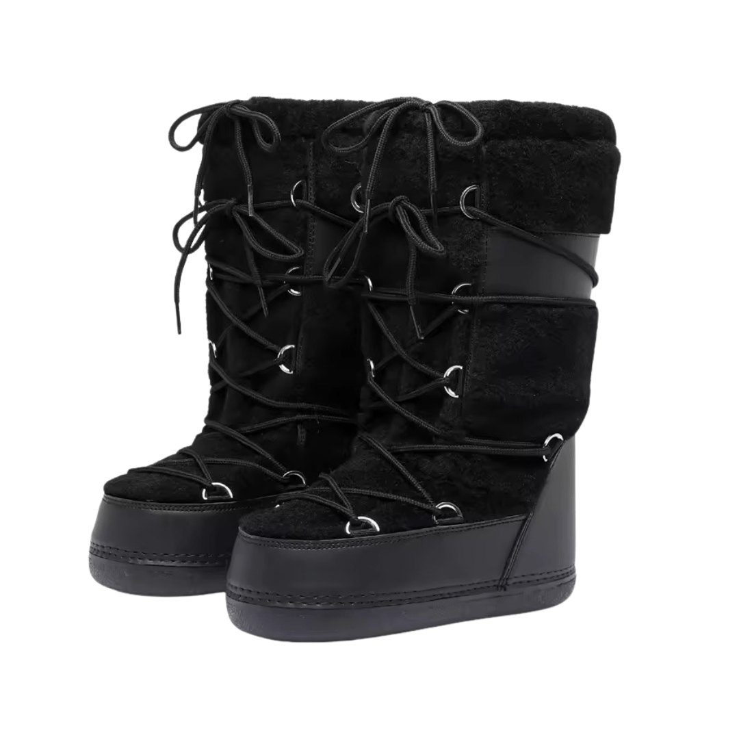 Gefütterte Winterboots mit Kunstfell - Fav Avenue