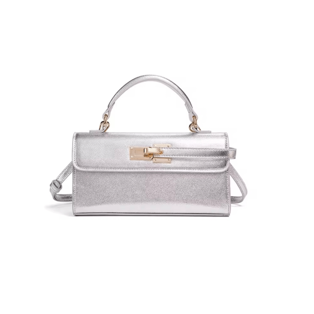 Handtasche mit Schloss und Schulterriemen - Fav Avenue